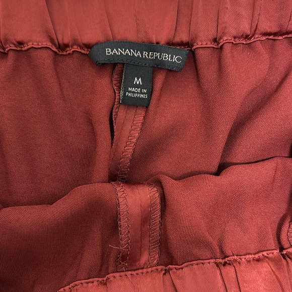 Banana Republic Luxe pull on wide leg pant M - Picture 5 of 7